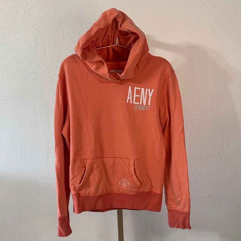 American Eagle Outfitters- original Vibrant Orange Sweatshirt- Size Large